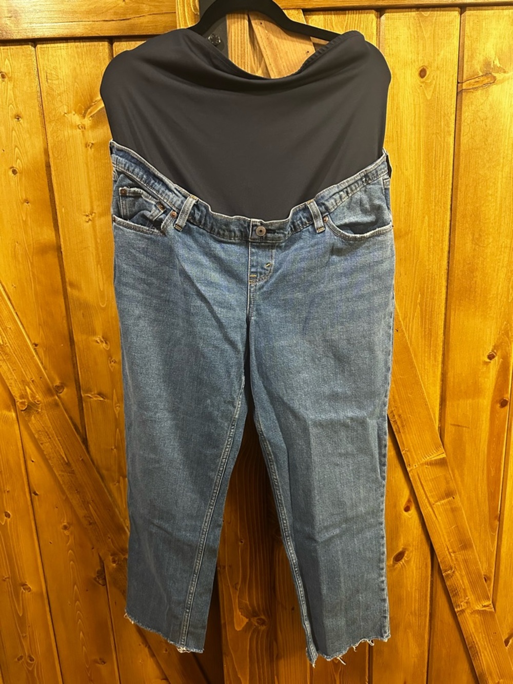 Abercrombie & Fitch Women's Light Blue Boyfriend Jeans